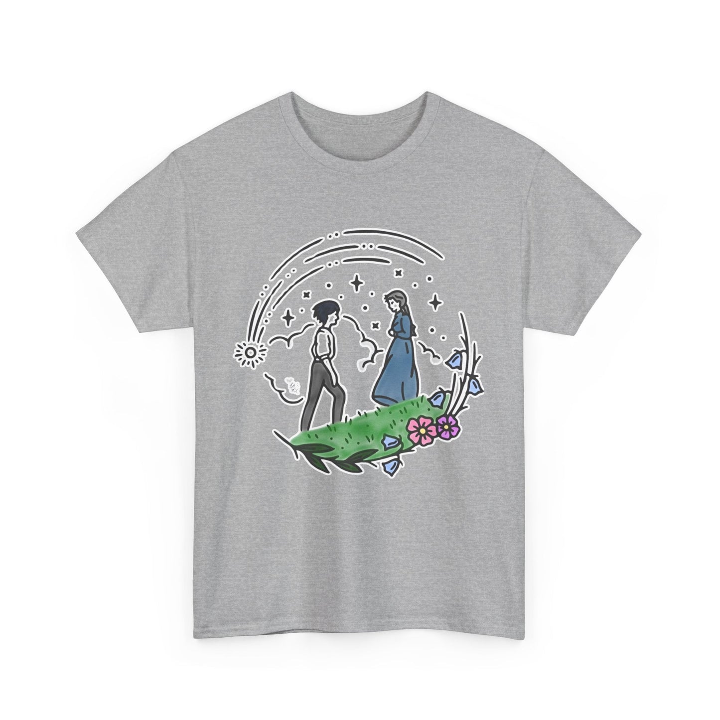 A Heart’s a Heavy Burden T-Shirt – Howl & Sophie Inspired | Studio Ghibli | 100% Cotton Gildan 5000