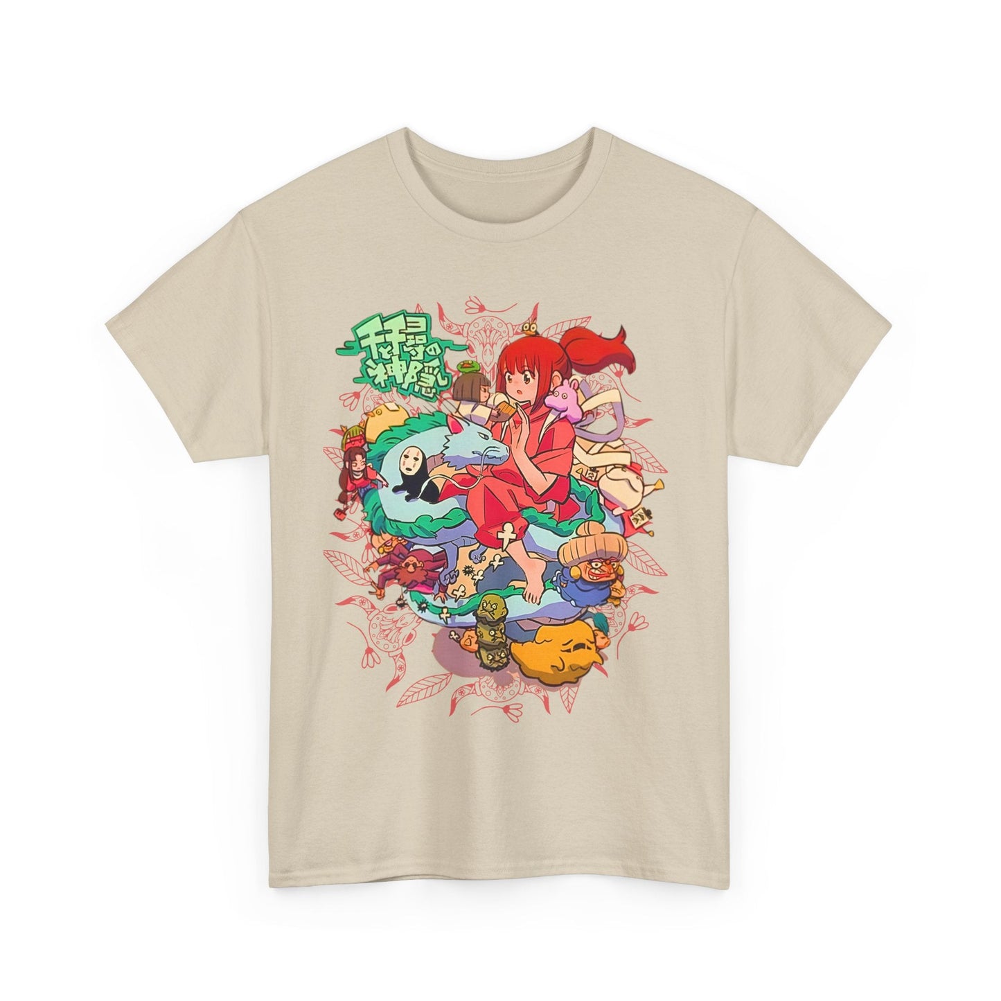 Spirited Away T-Shirt – Chihiro & Haku | 100% Cotton Gildan 5000 | Studio Ghibli Anime Tee