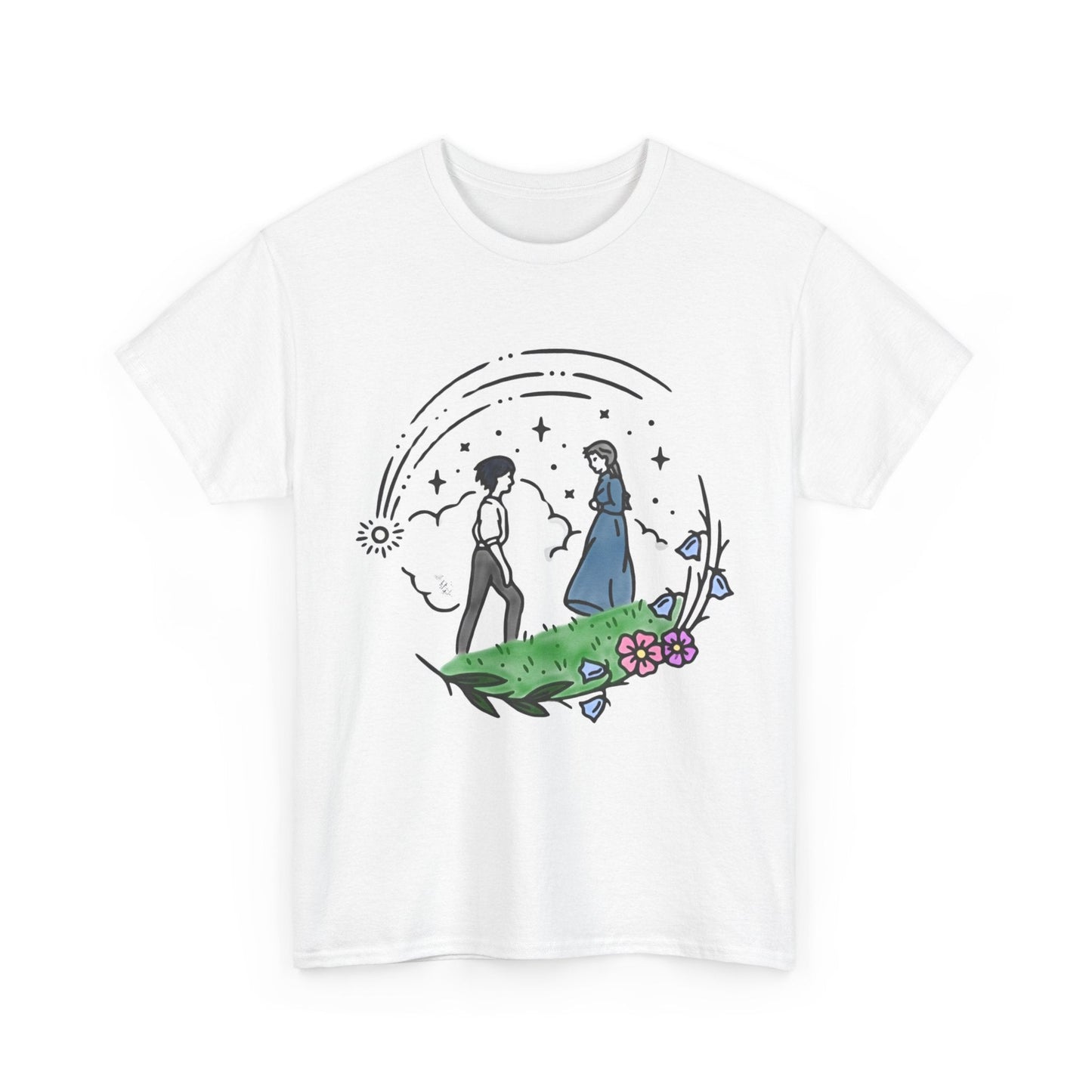 A Heart’s a Heavy Burden T-Shirt – Howl & Sophie Inspired | Studio Ghibli | 100% Cotton Gildan 5000