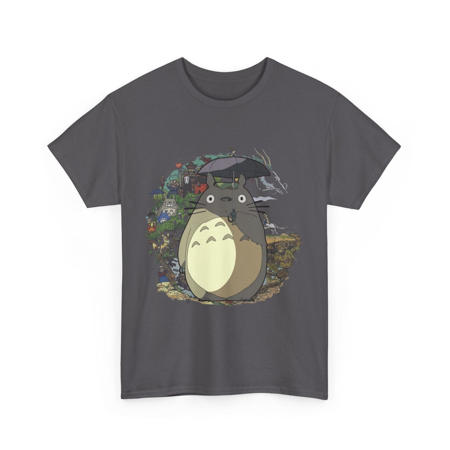My Neighbor Totoro Studio Ghibli T-Shirt – 100% Cotton Gildan 5000 Anime Tee