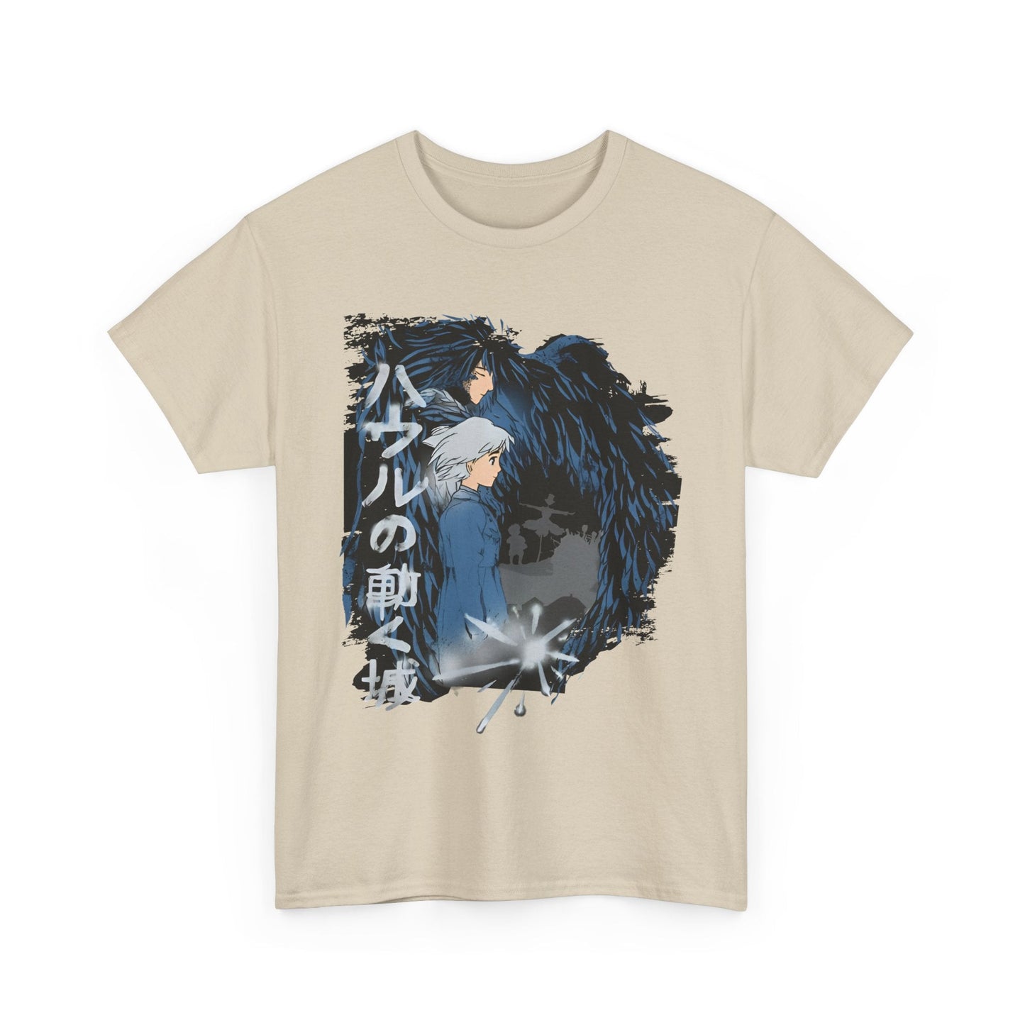 Howl & Sophie T-Shirt – 100% Cotton Studio Ghibli Anime Tee Inspired by Howl’s Moving Castle