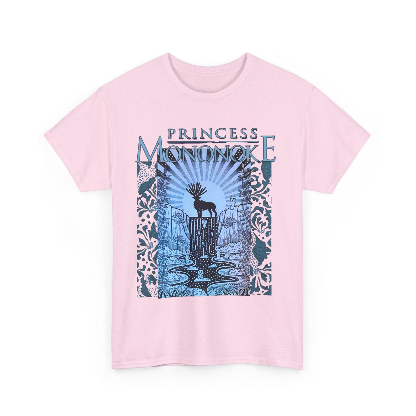 Mononoke Princess Forest Spirit T-Shirt – 100% Cotton Studio Ghibli Inspired Anime Tee