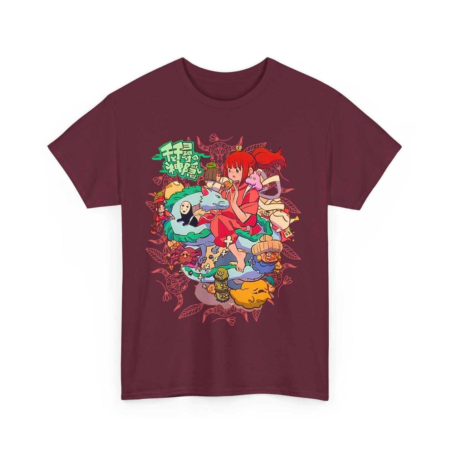 Spirited Away T-Shirt – Chihiro & Haku | 100% Cotton Gildan 5000 | Studio Ghibli Anime Tee