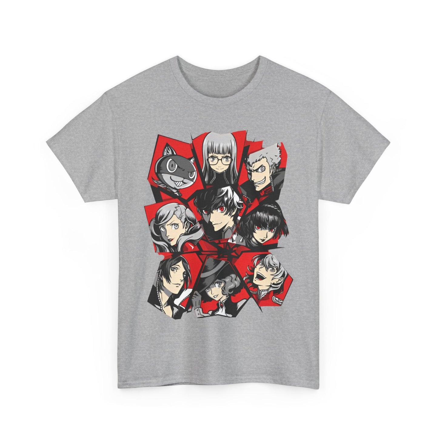 Persona 5 Video Game T-Shirt – 100% Cotton | Stylish Phantom Thieves Anime Tees