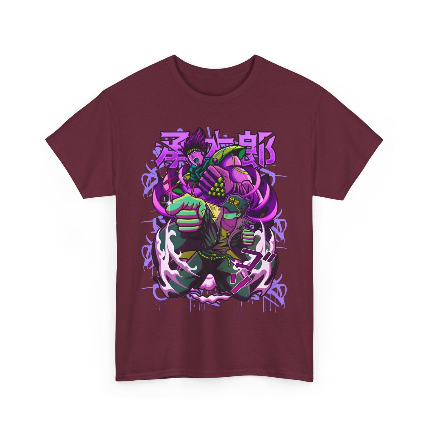 JoJo’s Bizarre Adventure T-Shirt – 100% Cotton Anime Tee for JoJo Fans