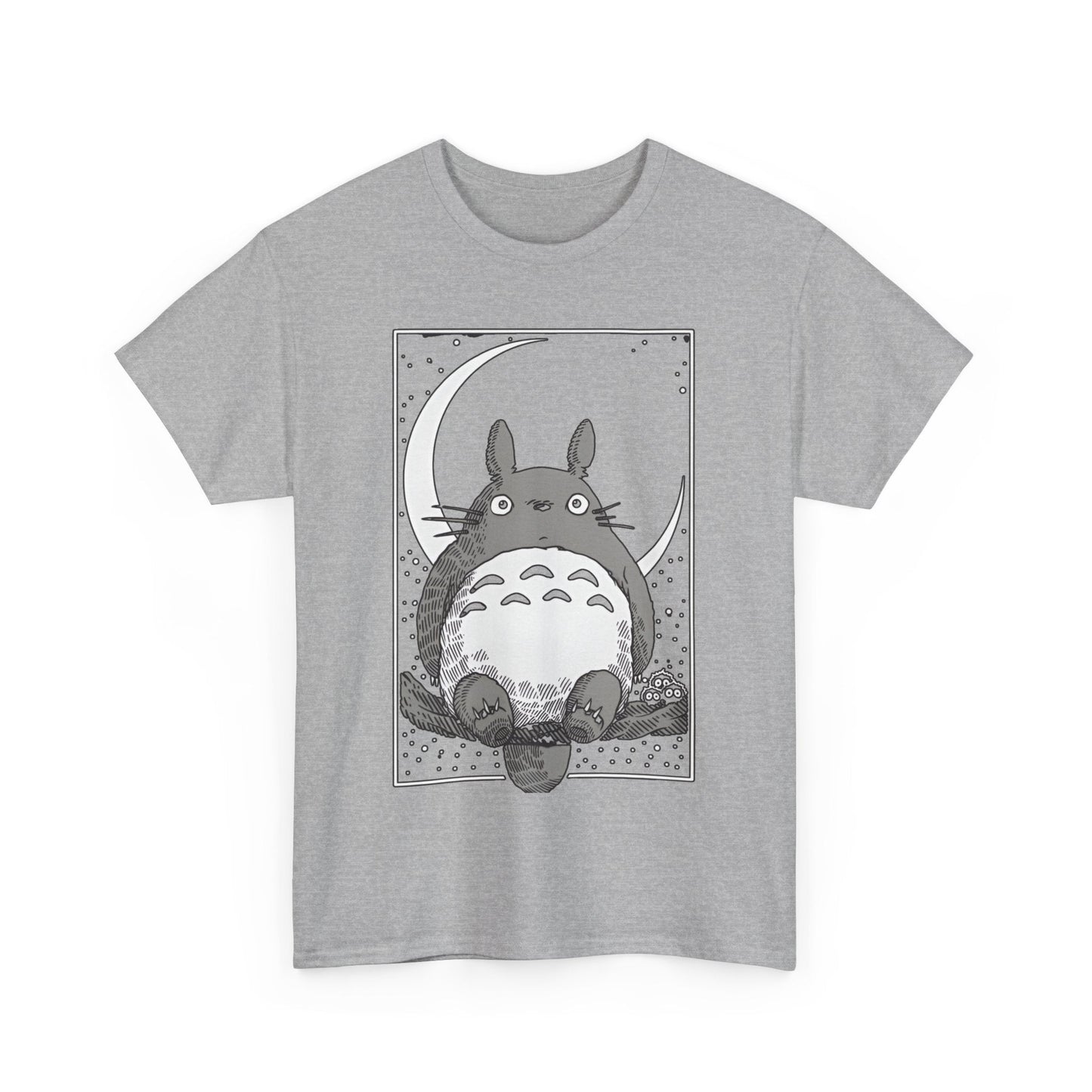 Totoro Night Dreams T-Shirt – 100% Cotton Studio Ghibli Tee for Anime Fans