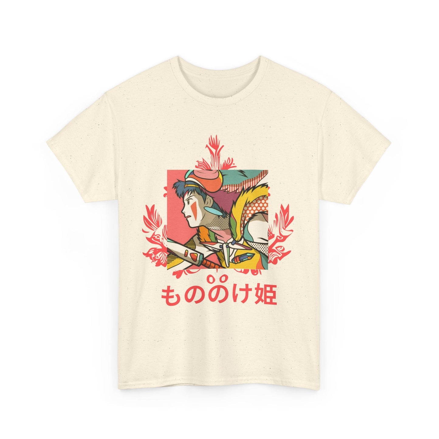 Princess Mononoke Studio Ghibli T-Shirt – 100% Cotton Anime Shirt for Ghibli Fans