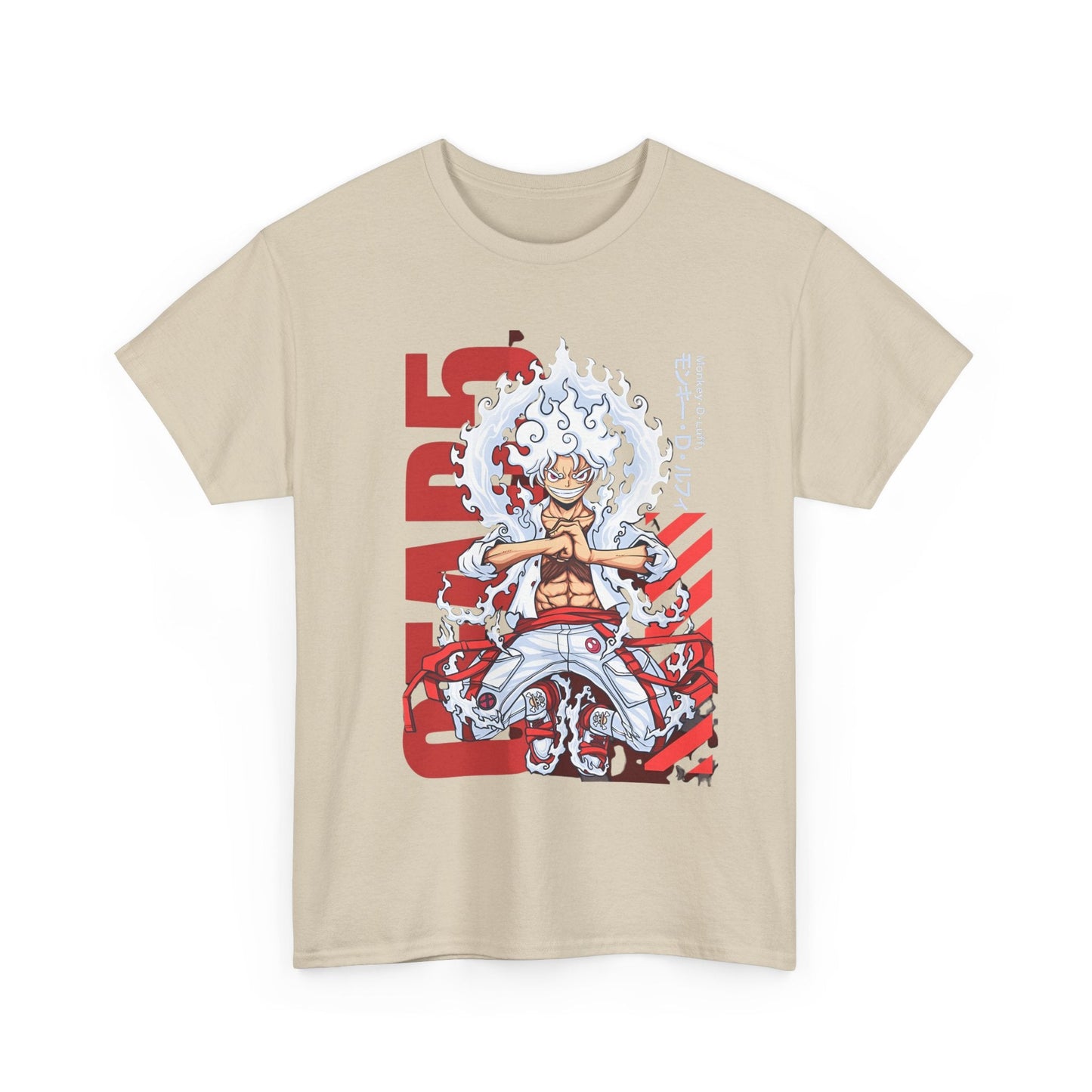 Monkey D. Luffy One Piece T-Shirt – 100% Cotton Anime Shirt for Fans of the Straw Hat Captain