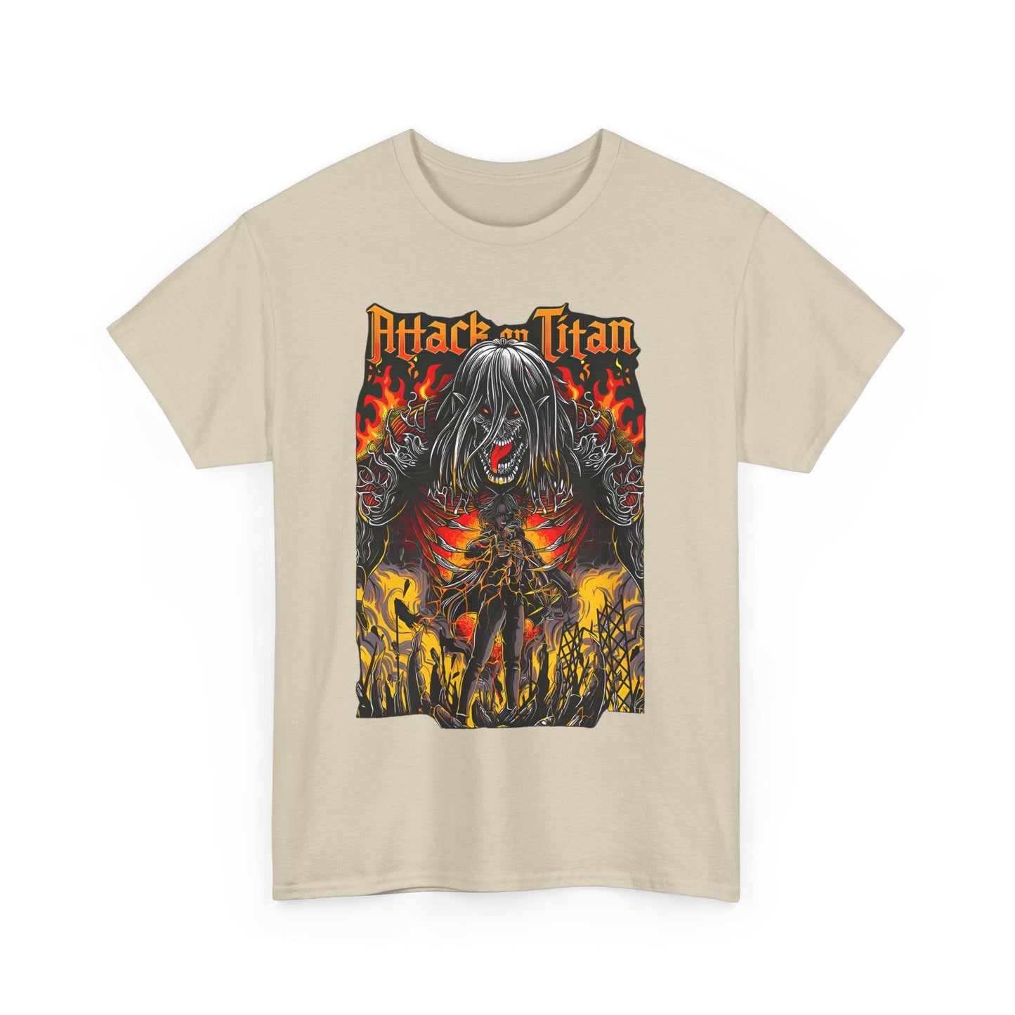 Eren Jaeger T-Shirt – 100% Cotton Attack on Titan Anime Tee