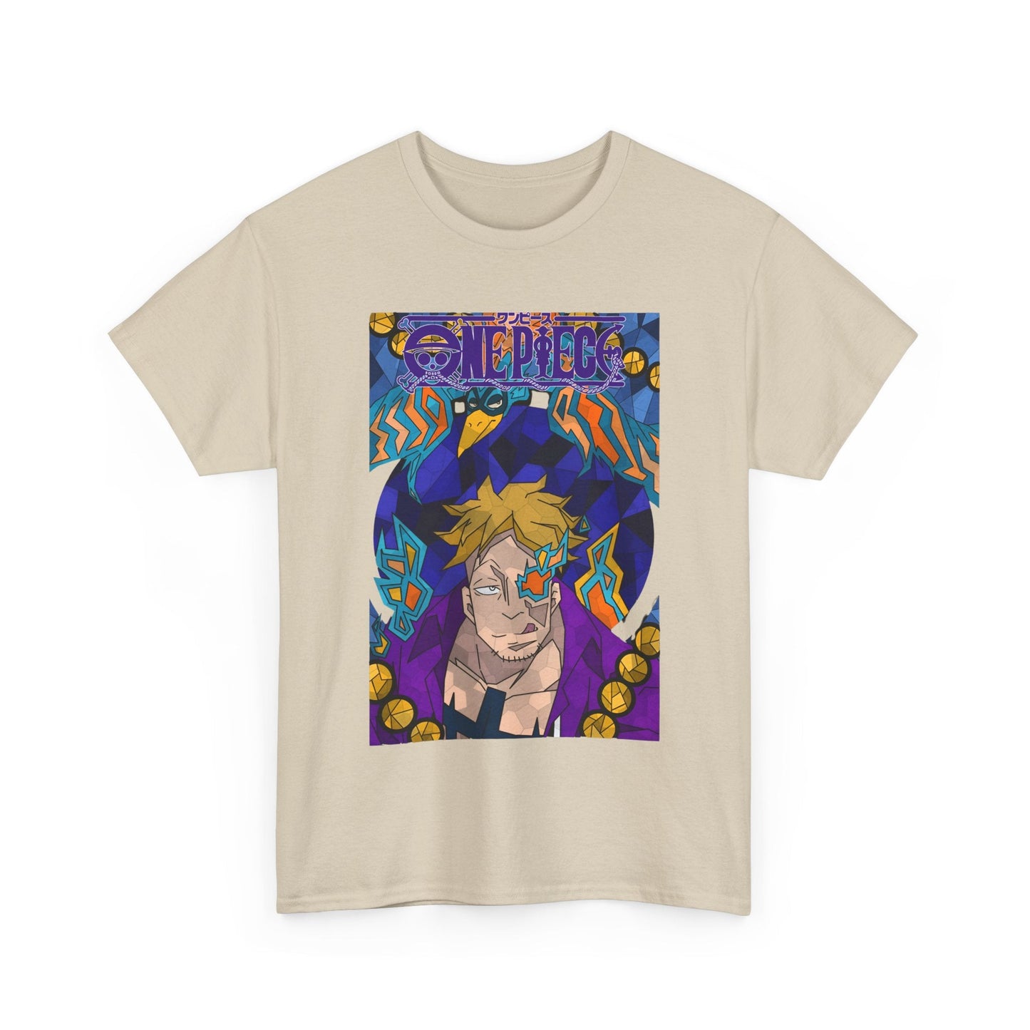 Marco the Phoenix One Piece T-Shirt – 100% Cotton Anime Tee for One Piece Fans