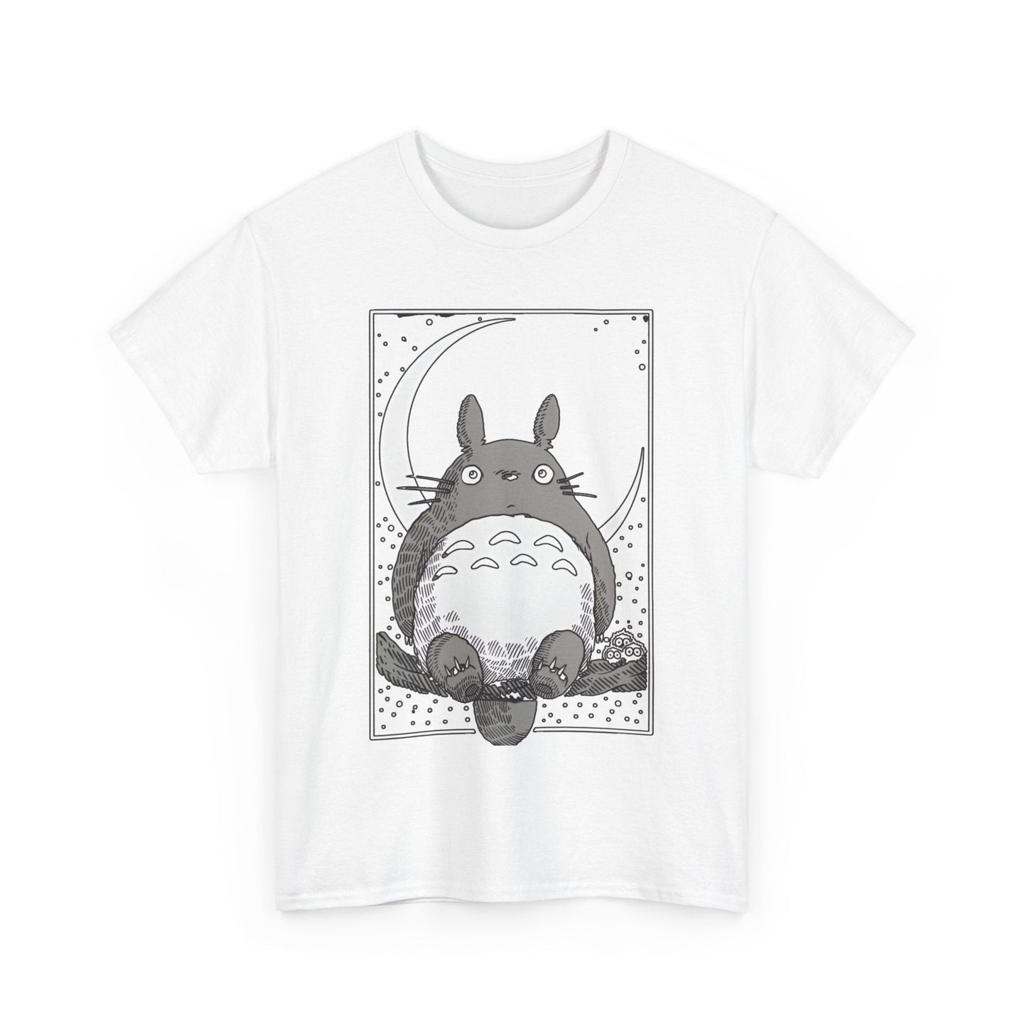 Totoro Night Dreams T-Shirt – 100% Cotton Studio Ghibli Tee for Anime Fans