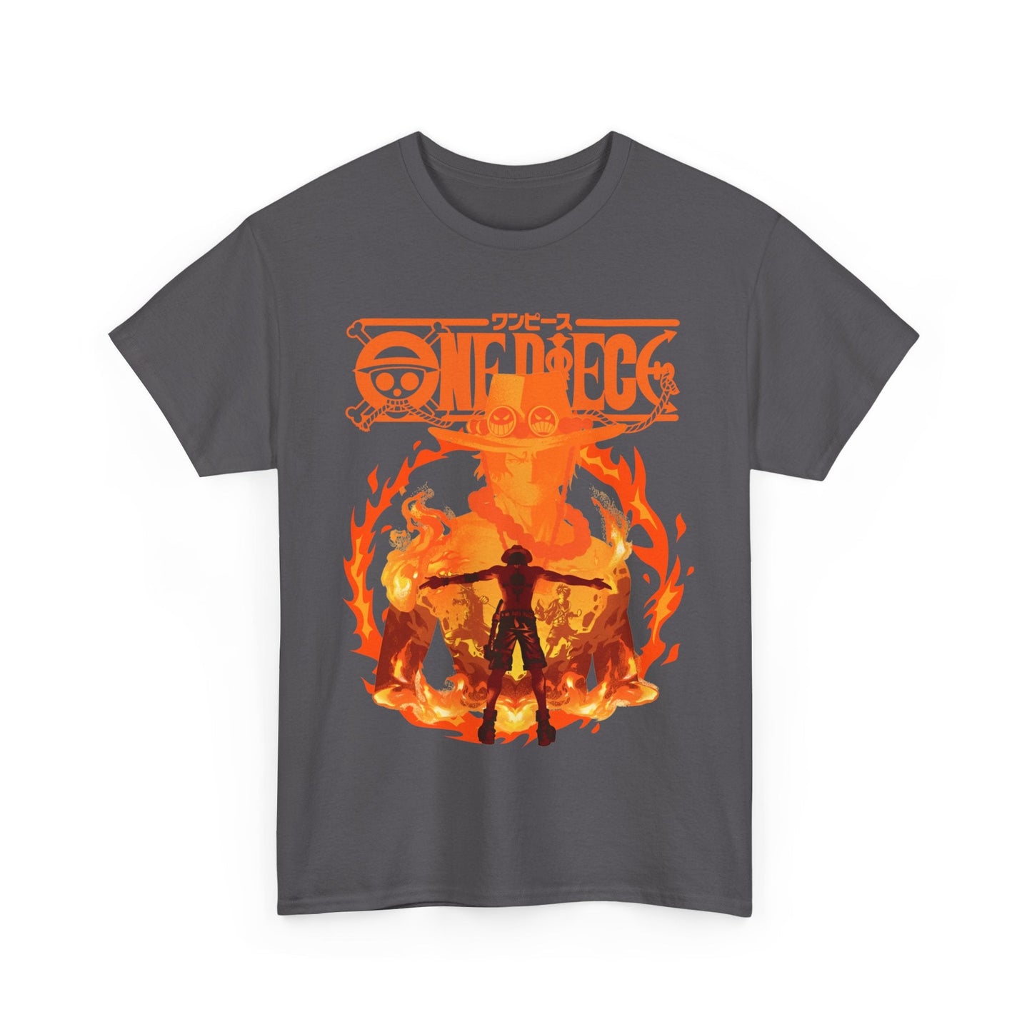 Portgas D. Ace T-Shirt 100% Cotton – One Piece Anime Shirt for Fans