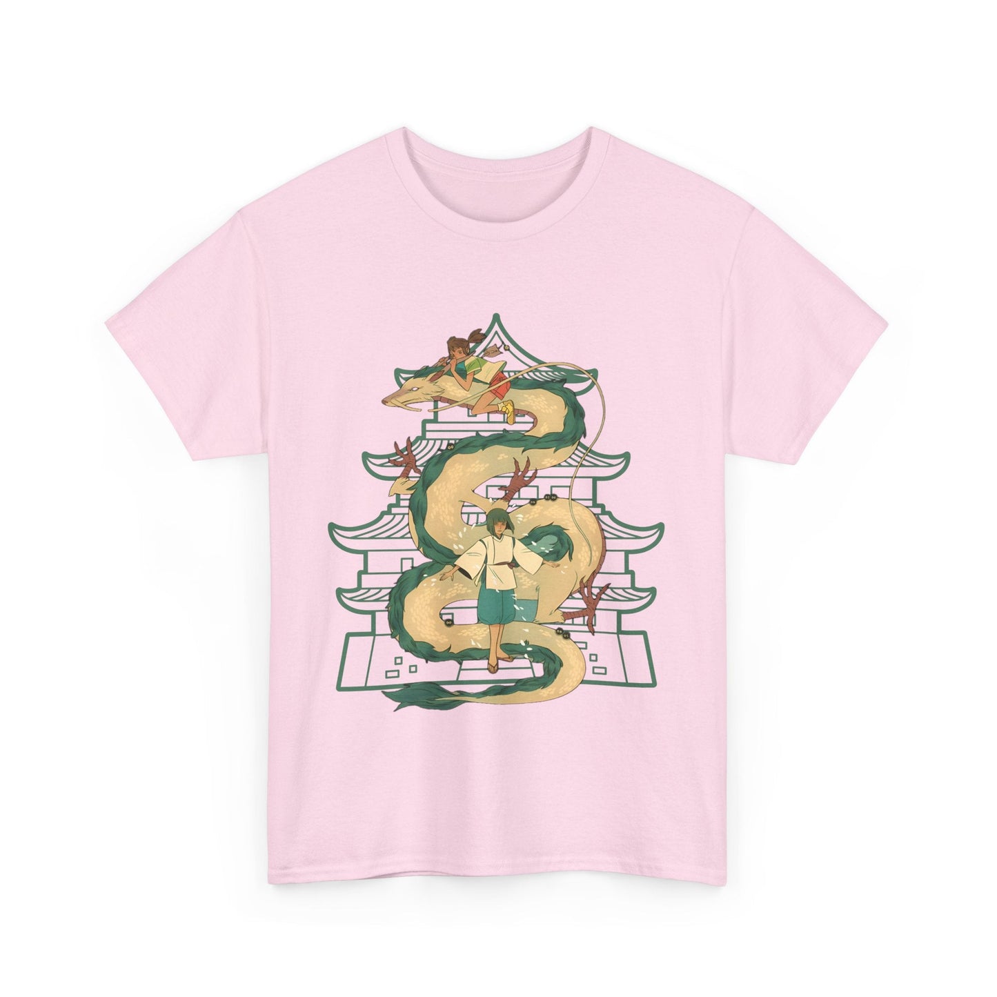 Haku Spirited Away T-Shirt – 100% Cotton Studio Ghibli Anime Shirt for Fans