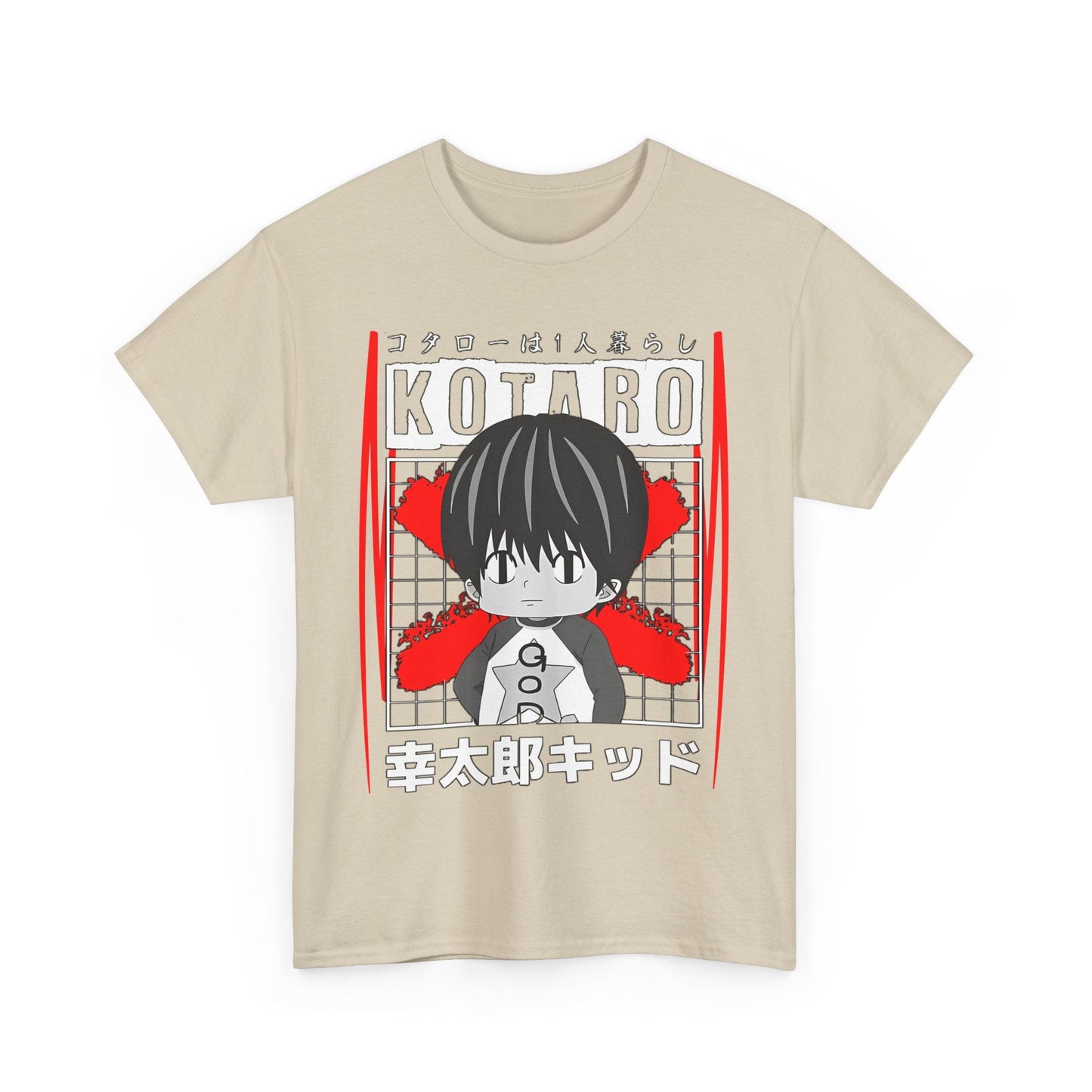 Kotaro Lives Alone T-Shirt – 100% Cotton | Cute Anime Tee for Fans of Kotaro’s Story