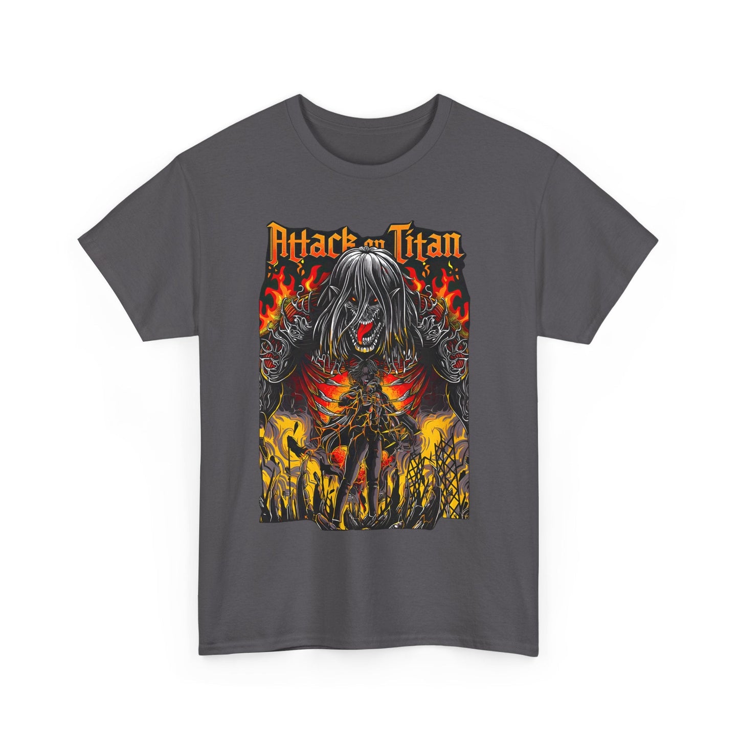 Eren Jaeger T-Shirt – 100% Cotton Attack on Titan Anime Tee