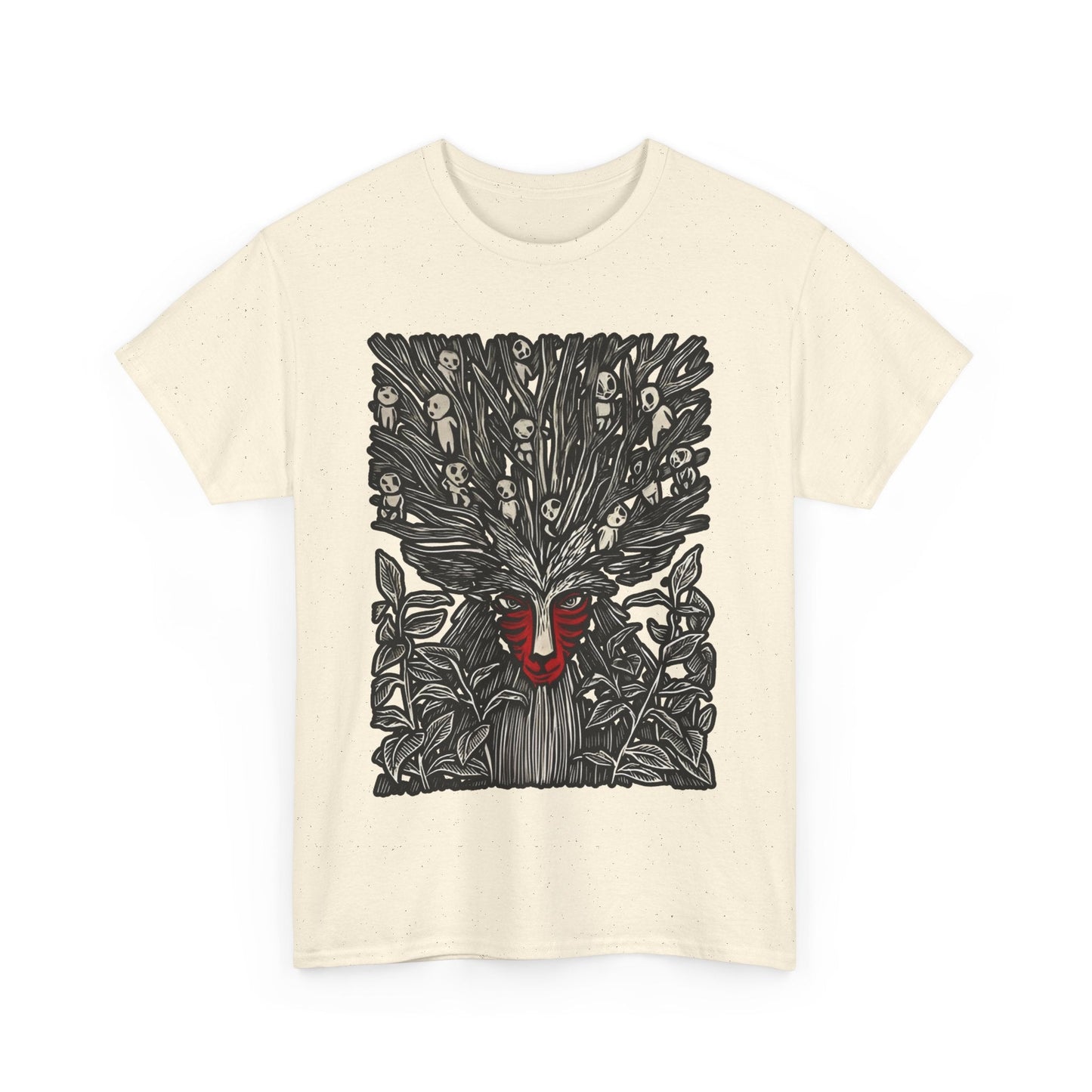 Forest Spirit Studio Ghibli T-Shirt – 100% Cotton Anime Tee for Ghibli Fans