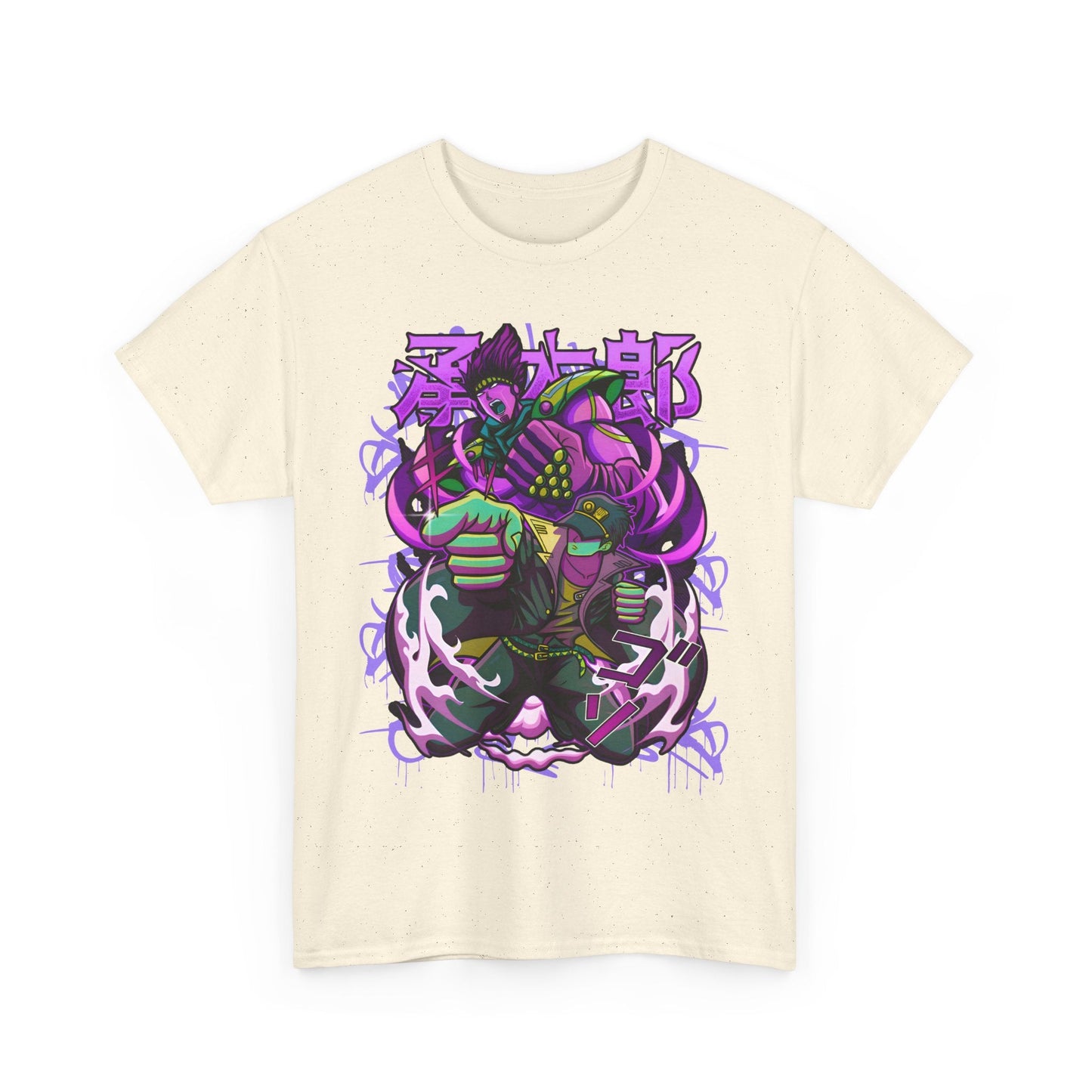 JoJo’s Bizarre Adventure T-Shirt – 100% Cotton Anime Tee for JoJo Fans
