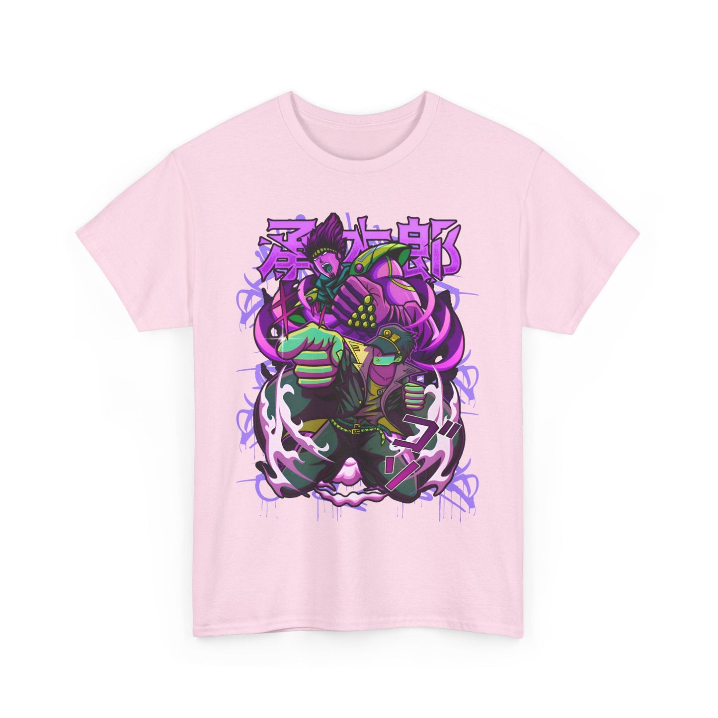 JoJo’s Bizarre Adventure T-Shirt – 100% Cotton Anime Tee for JoJo Fans