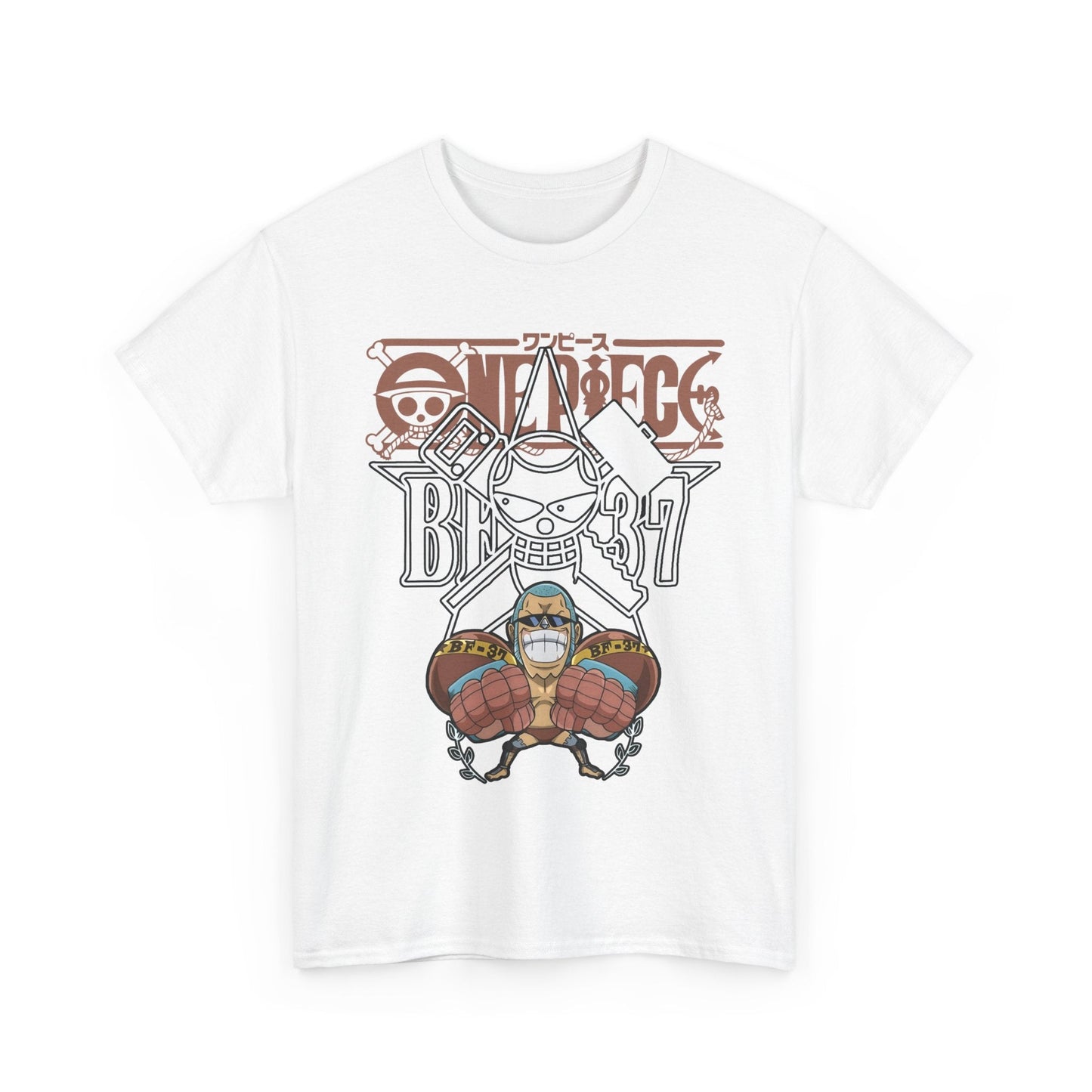 Franky One Piece T-Shirt – 100% Cotton Anime Tee for Fans