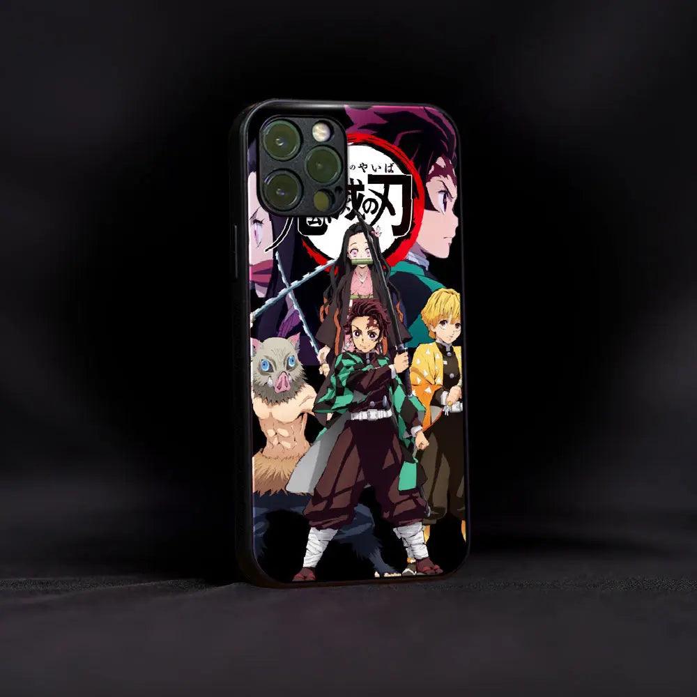 Demon Slayer Anime Poster GlassCase