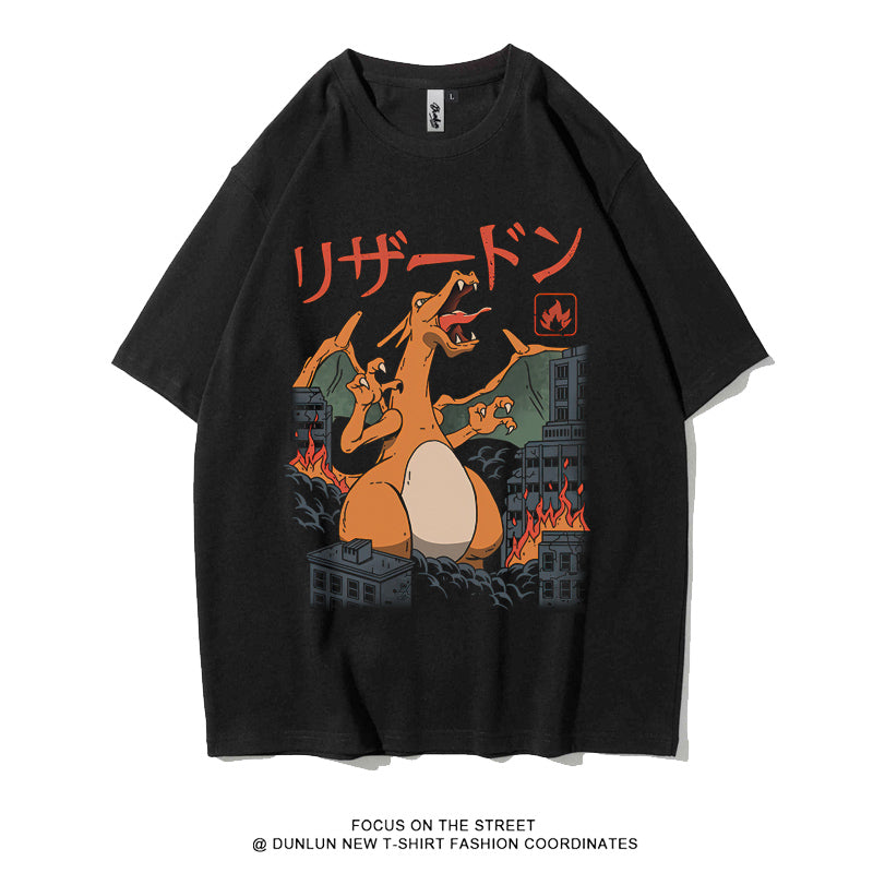 Anime Pokemon T-shirt for men and women