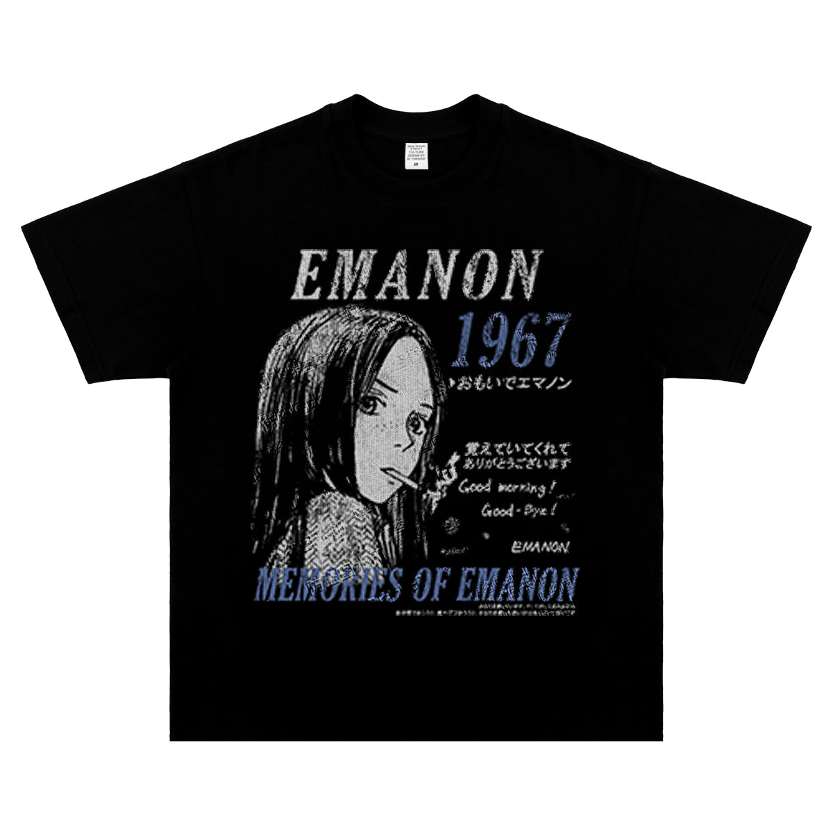 Popular Anime cotton T-shirt for men and women