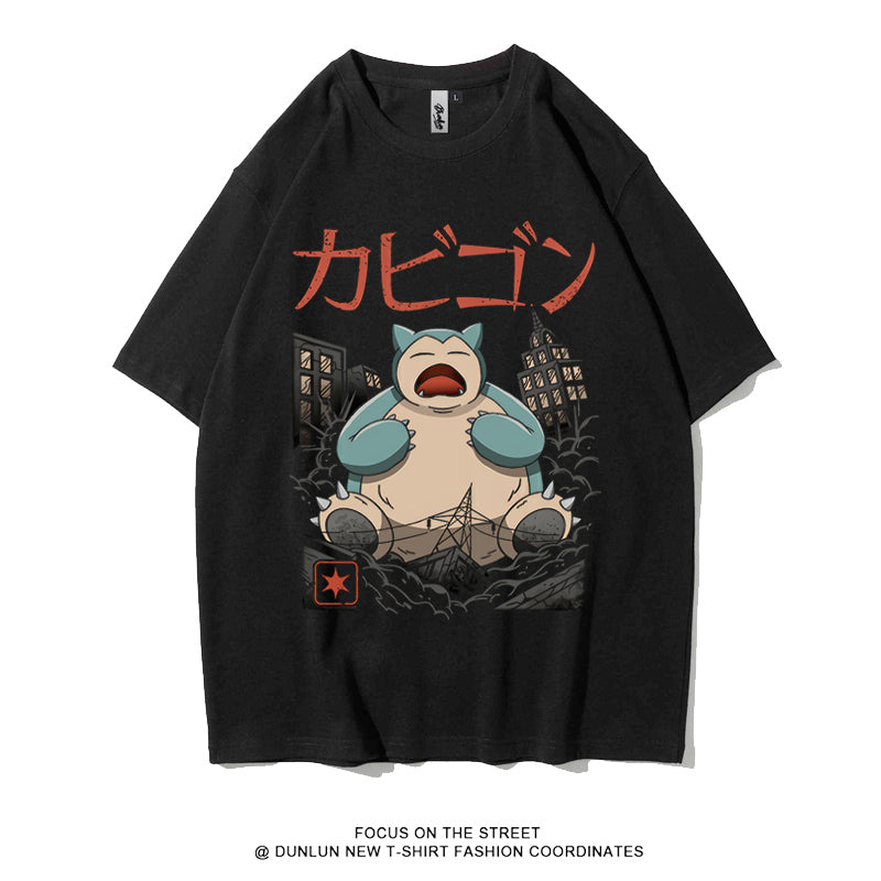 Anime Pokemon T-shirt for men and women