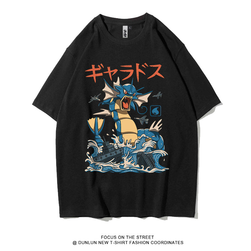 Anime Pokemon T-shirt for men and women