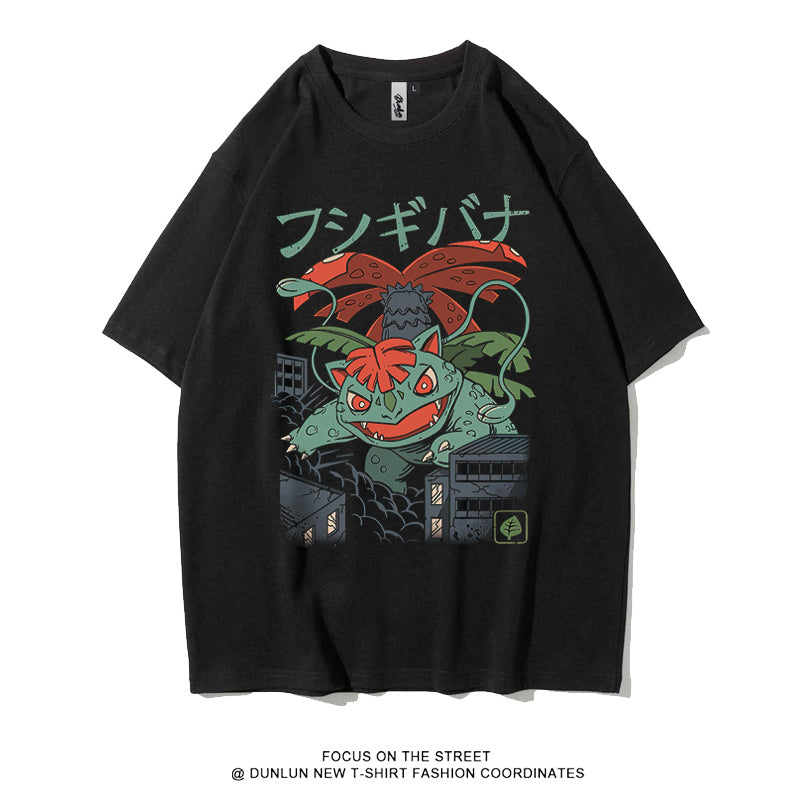 Anime Pokemon T-shirt for men and women
