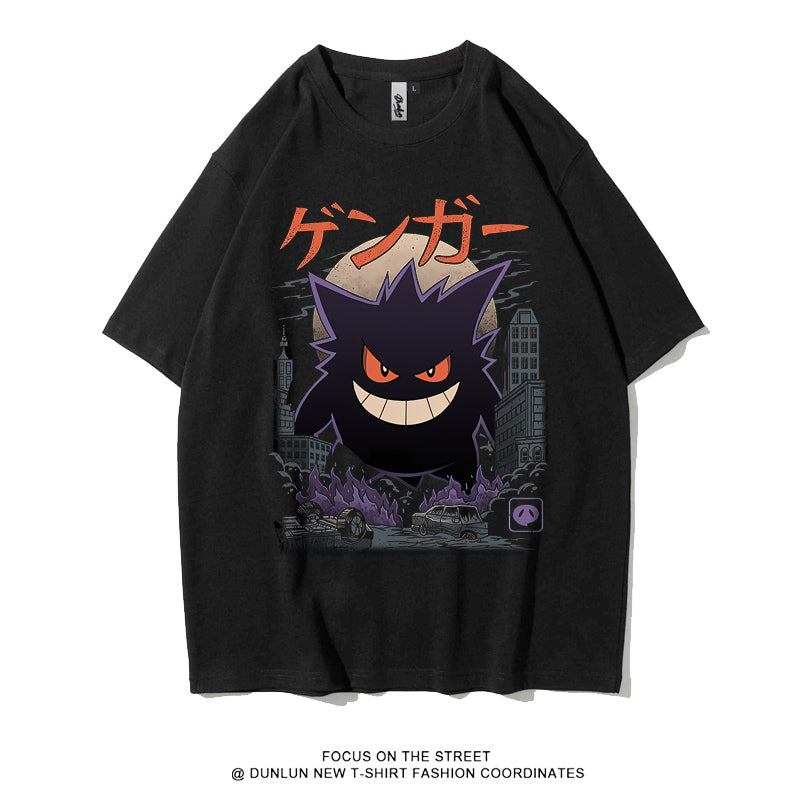 Anime Pokemon T-shirt for men and women