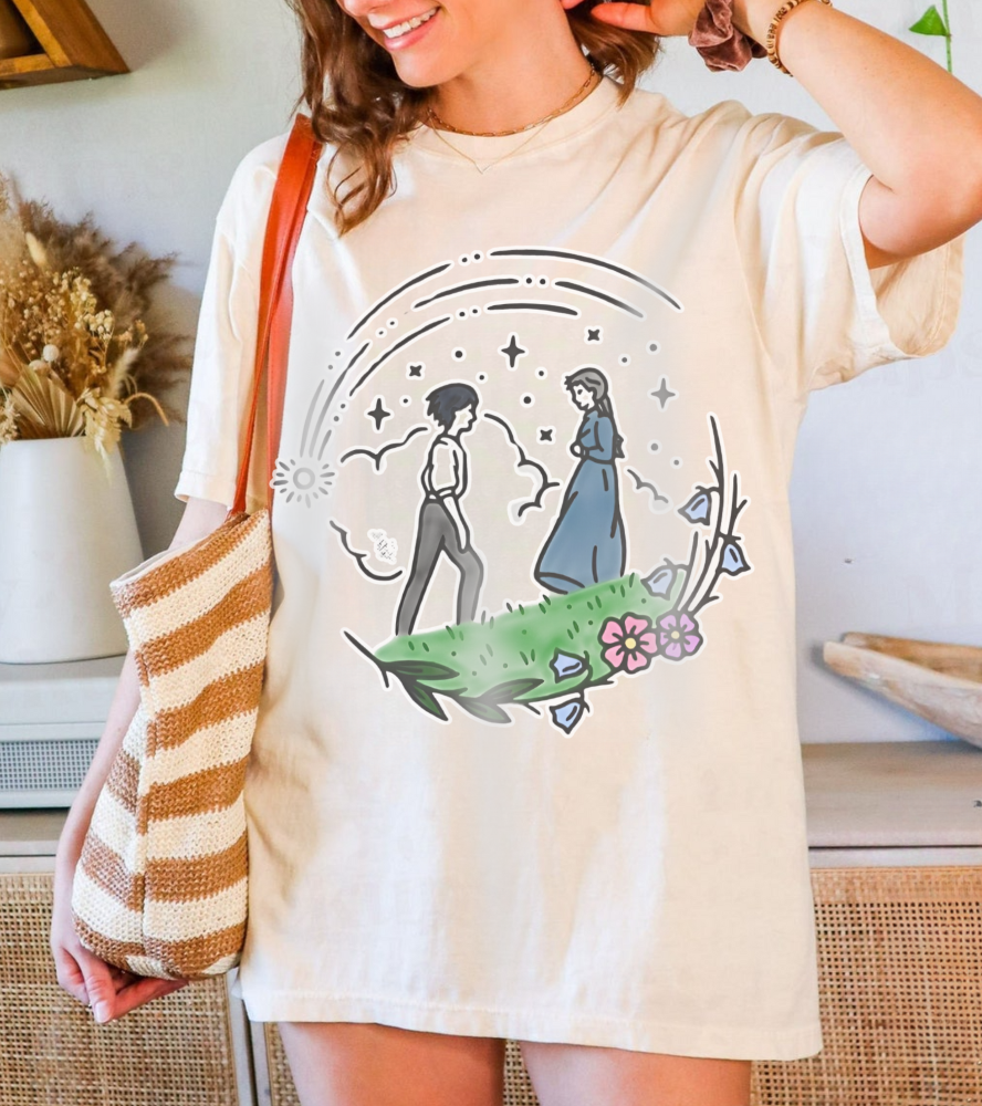 A Heart’s a Heavy Burden T-Shirt – Howl & Sophie Inspired | Studio Ghibli | 100% Cotton Gildan 5000