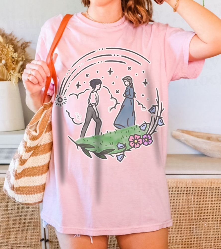 A Heart’s a Heavy Burden T-Shirt – Howl & Sophie Inspired | Studio Ghibli | 100% Cotton Gildan 5000