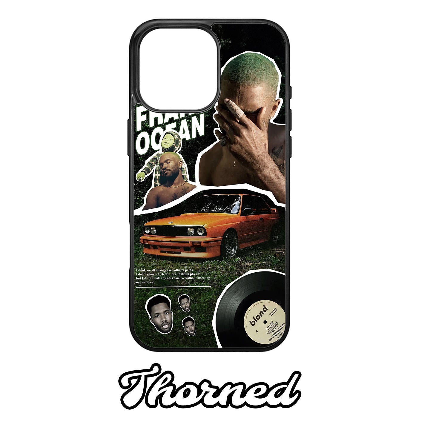 Frank Ocean album cover; Blond Nostalgia/Ultra phone case