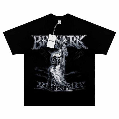 Popular Anime cotton T-shirt for men and women