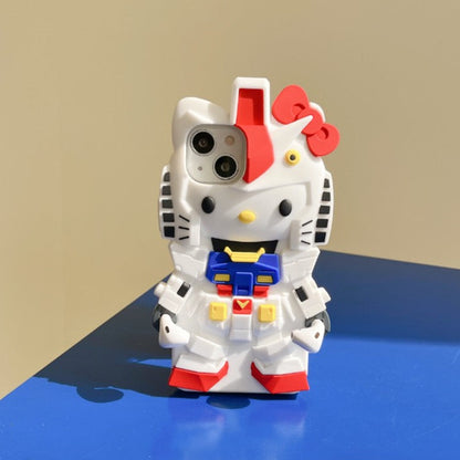 Gundam Fusion Hello Kitty Phone Case