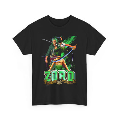 Roronoa Zoro Sword T-Shirt – 100% Cotton One Piece Anime Tee for True Fans