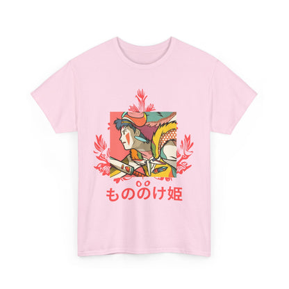 Princess Mononoke Studio Ghibli T-Shirt – 100% Cotton Anime Shirt for Ghibli Fans
