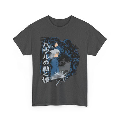 Howl & Sophie T-Shirt – 100% Cotton Studio Ghibli Anime Tee Inspired by Howl’s Moving Castle