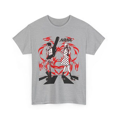 Nana Osaki Black Stones T-Shirt – 100% Cotton Anime Rock Band Tee | Stylish Japanese Streetwear