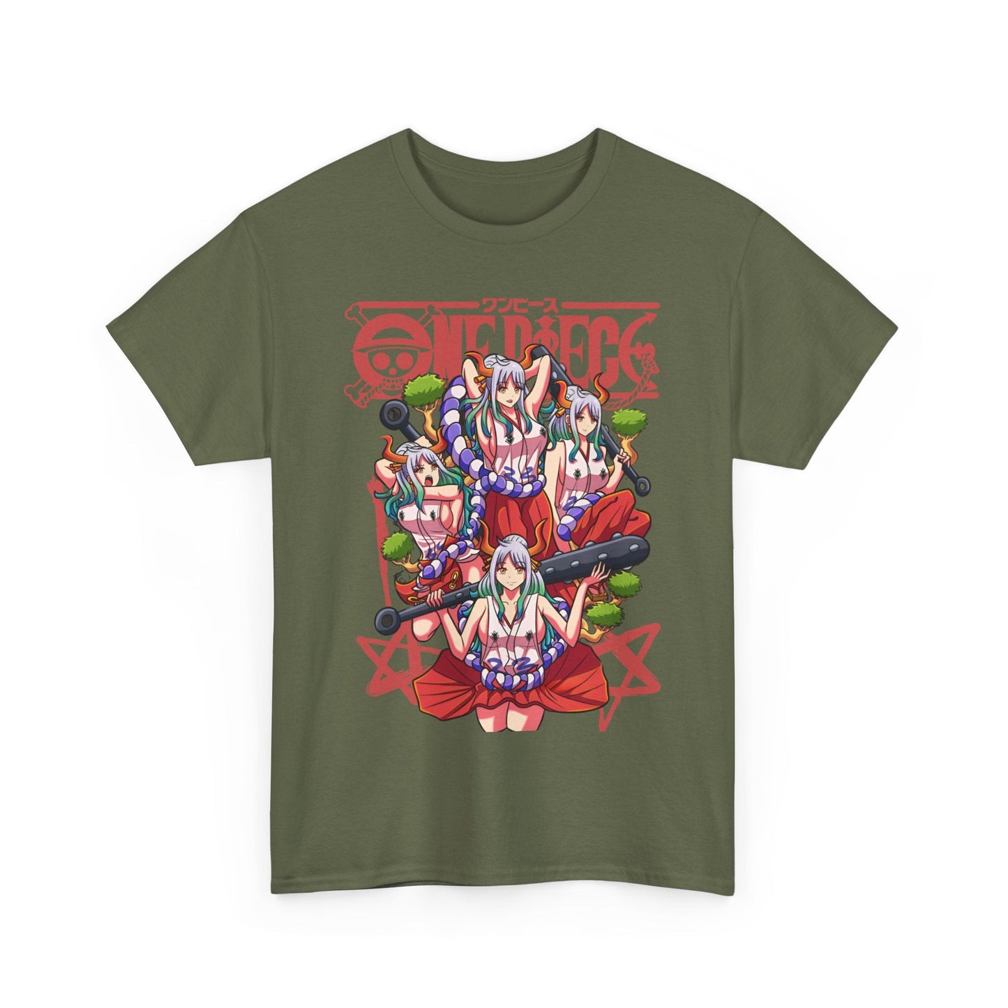 Yamato One Piece T-Shirt – 100% Cotton Anime Tee for True Fans