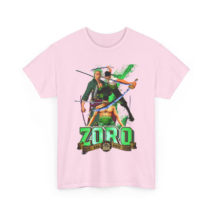 Roronoa Zoro Sword T-Shirt – 100% Cotton One Piece Anime Tee for True Fans