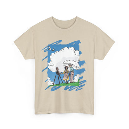 The Wind Rises Studio Ghibli T-Shirt – 100% Cotton Anime Tee for Ghibli Fans
