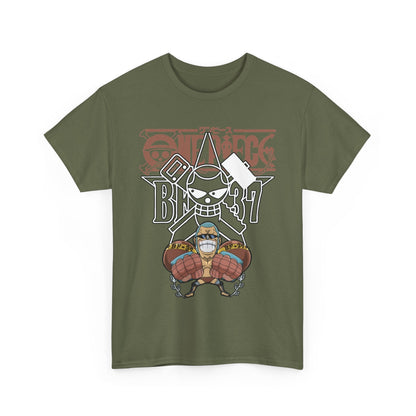 Franky One Piece T-Shirt – 100% Cotton Anime Tee for Fans