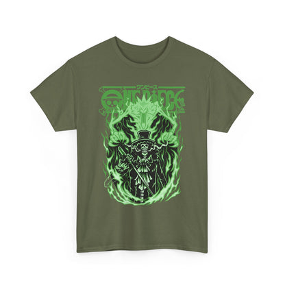 Brook One Piece T-Shirt – 100% Cotton Anime Tee for Soul King Fans