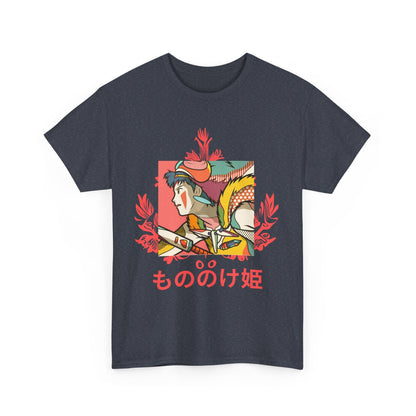 Princess Mononoke Studio Ghibli T-Shirt – 100% Cotton Anime Shirt for Ghibli Fans