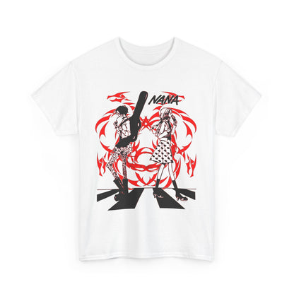 Nana Osaki Black Stones T-Shirt – 100% Cotton Anime Rock Band Tee | Stylish Japanese Streetwear