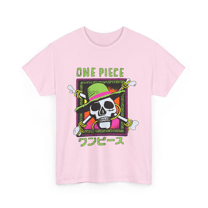 "Straw Hat Pirates One Piece T-Shirt – 100% Cotton Anime Tee for True Fans"