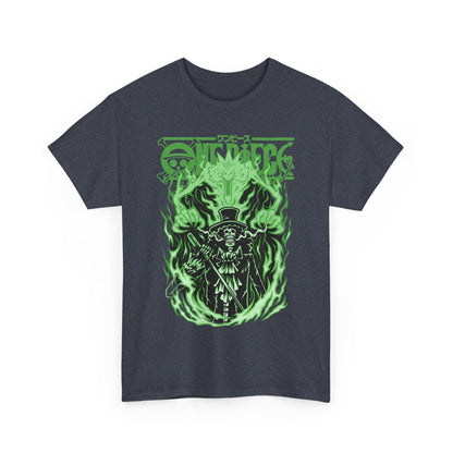 Brook One Piece T-Shirt – 100% Cotton Anime Tee for Soul King Fans