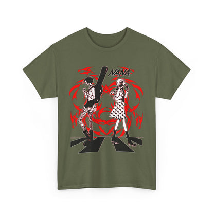 Nana Osaki Black Stones T-Shirt – 100% Cotton Anime Rock Band Tee | Stylish Japanese Streetwear