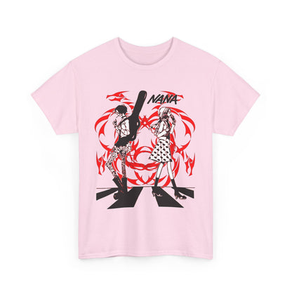 Nana Osaki Black Stones T-Shirt – 100% Cotton Anime Rock Band Tee | Stylish Japanese Streetwear